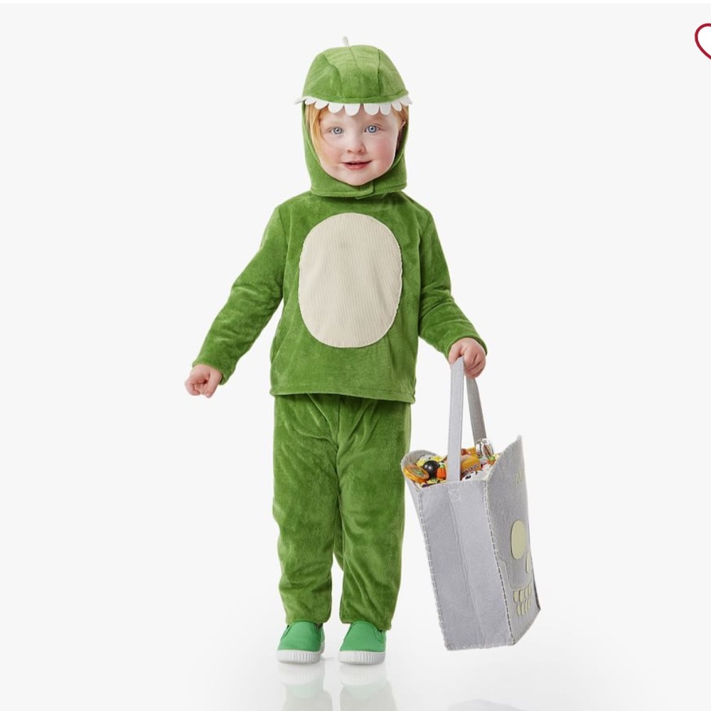 Pottery Barn Kids Green Dinosaur Costume